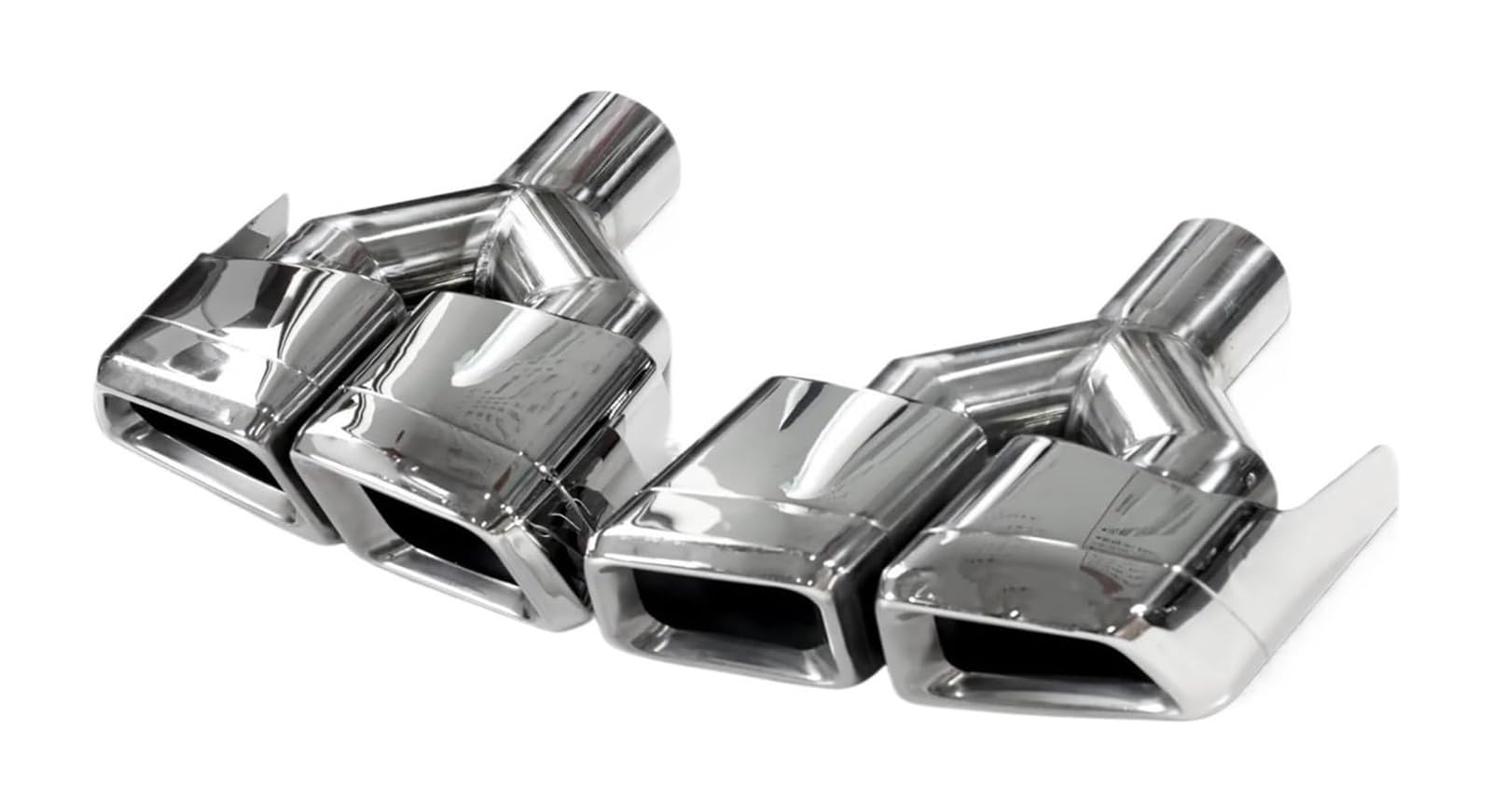 Auspuffblende Für Mercedes Für B&enz W212 E-Klasse Für Amg E63 Vierkant Schalldämpfer Auspuffrohr Spitzenabdeckungen Aus Rostfreiem Stahl 1 Paar Auspuffblende Für Mercedes Für B&enz W212 E-Klasse Für Amg E63 Vierkant Schalldämpfer Auspuffrohr Spitzenabdeckungen Aus Rostfreiem Stahl 1 Paar von FAHBSTR