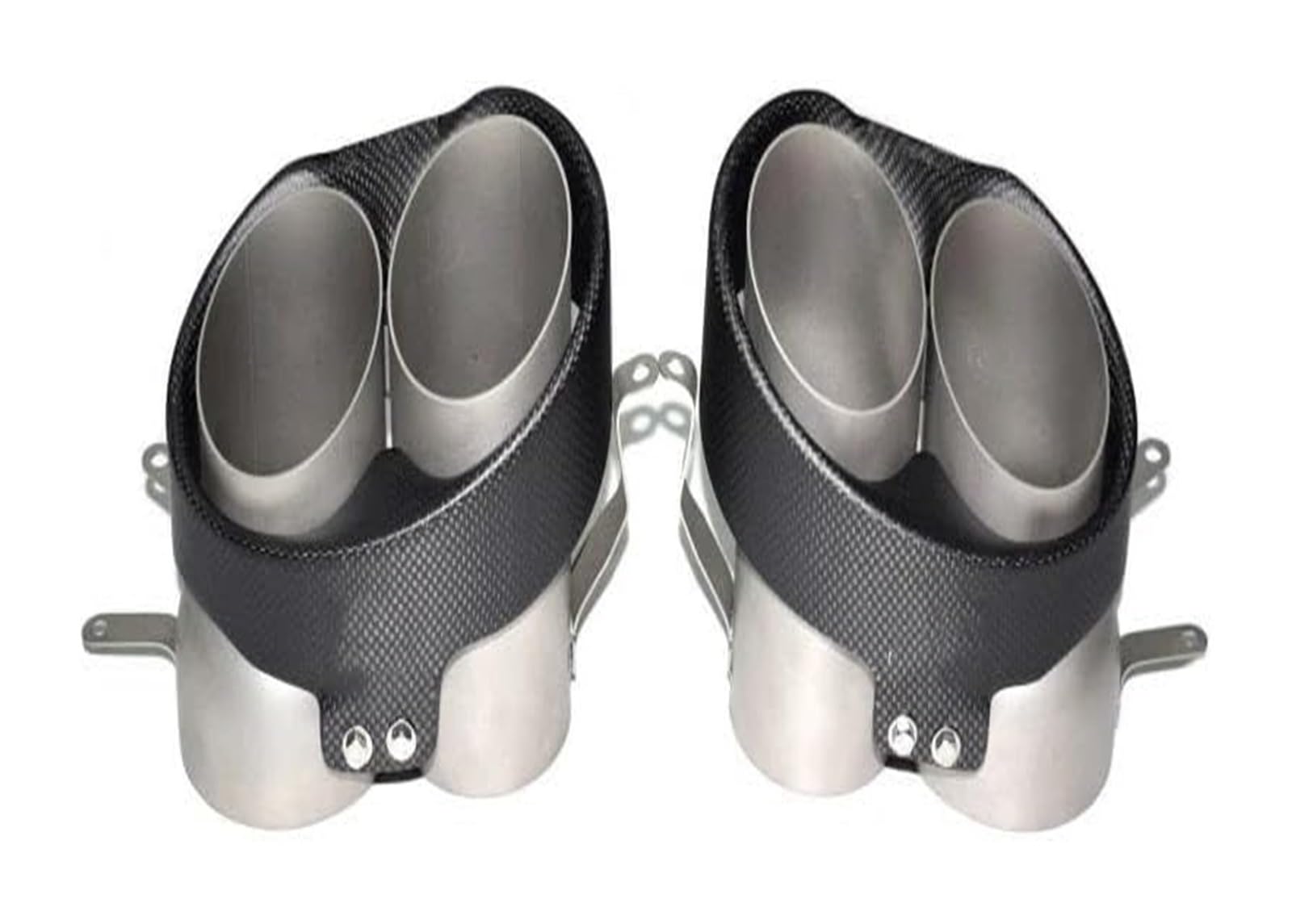 Auspuffblende Für RS6 Für RS7 2012 2013 2014 2015-2018 Auspuffrohr Retrofit Upgrade Carbon Faser Schalldämpfer Spitze Düse Auspuff Kopf(2016-2018 7) von FAHBSTR