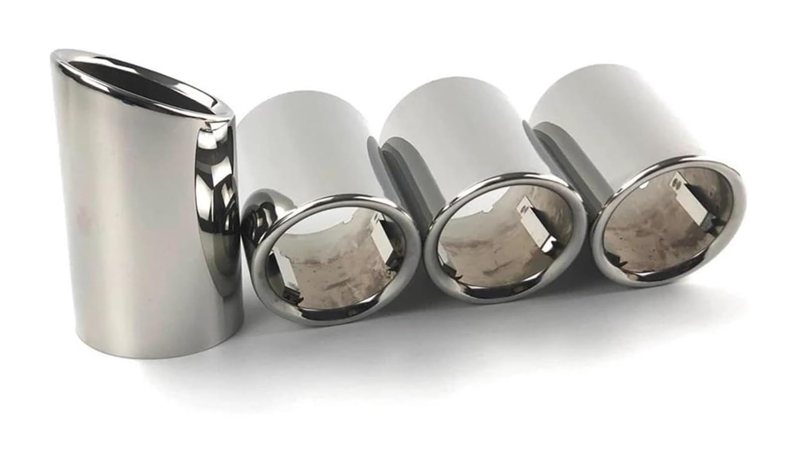 Auspuffblende Für T&oyota Für Camry XV70 SE XSE Sport 8 2018-2022 Auto Schalldämpfer Außen Zurück Endrohr Widmen Auspuff Spitze Schwanz(Chrome 4pcs) von FAHBSTR