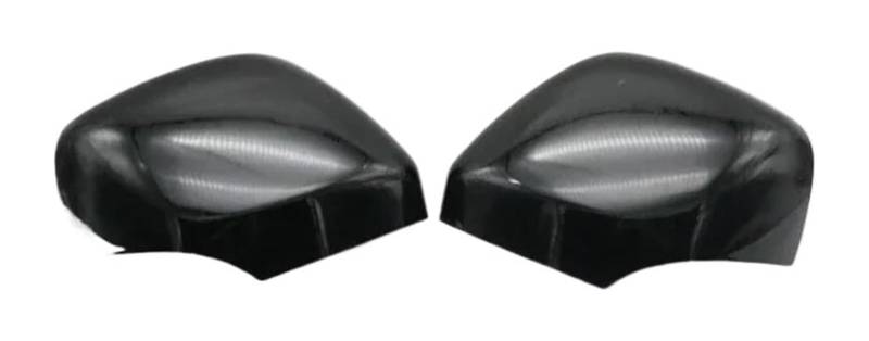Auto Rückspiegel Kappe Für Patrol VI Y62 2012-2022 Auto Seite Rückspiegel Abdeckung Gehäuse Kappe Flügel Shell(Schwarz,Left and right) von FAHBSTR