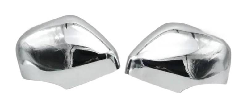 Auto Rückspiegel Kappe Für Patrol VI Y62 2012-2022 Auto Seite Rückspiegel Abdeckung Gehäuse Kappe Flügel Shell(Silver plating,Left and right) von FAHBSTR