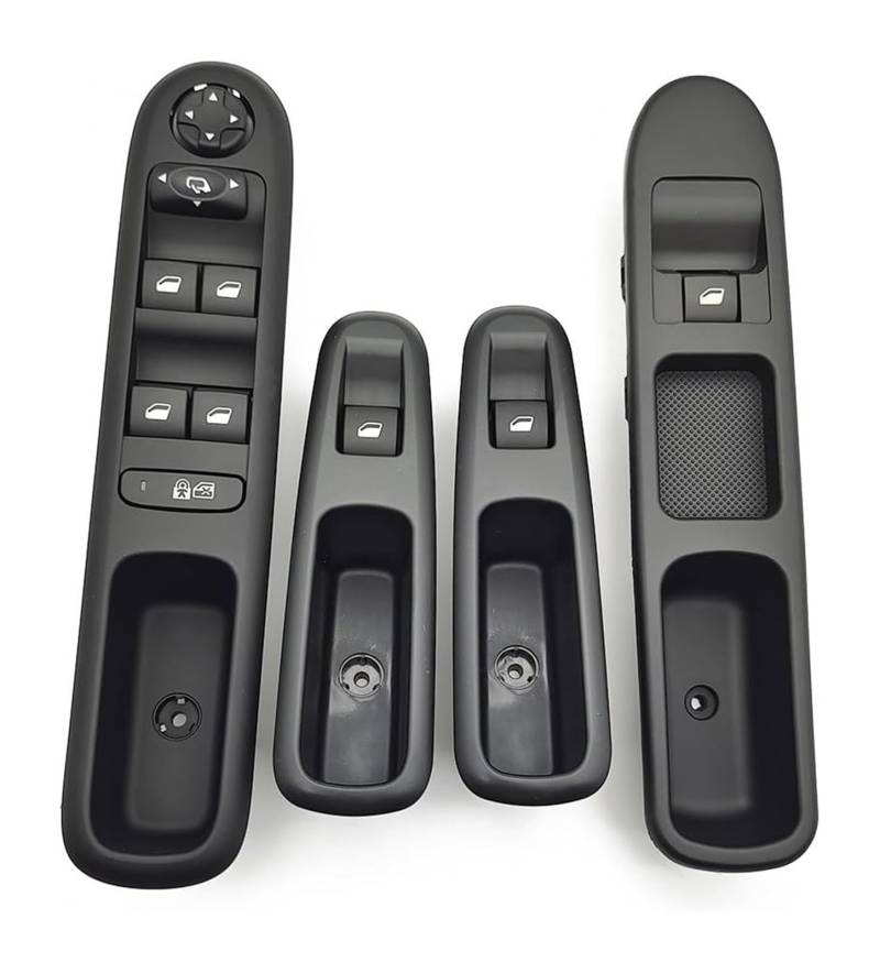 Für 3008 5008 2009 2010 2011 2012 2013 2014 2015 2016 Auto Lift Control Schalter Taste Power Fenster 4 Pcs Hauptschalter Für Elektrische Fensterhebe von FAHBSTR