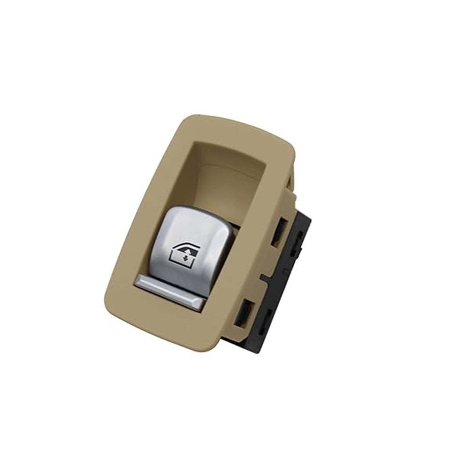Für B&MW 1 3 4 Serie F20 F30 F31 F34 F35 F36 Auto Power Innen Tür Fensterheber Regler Schalter Taste Mit Abdeckung Trim Hauptschalter Für Elektrische Fensterhebe(Beige Rear Door 1pc) von FAHBSTR