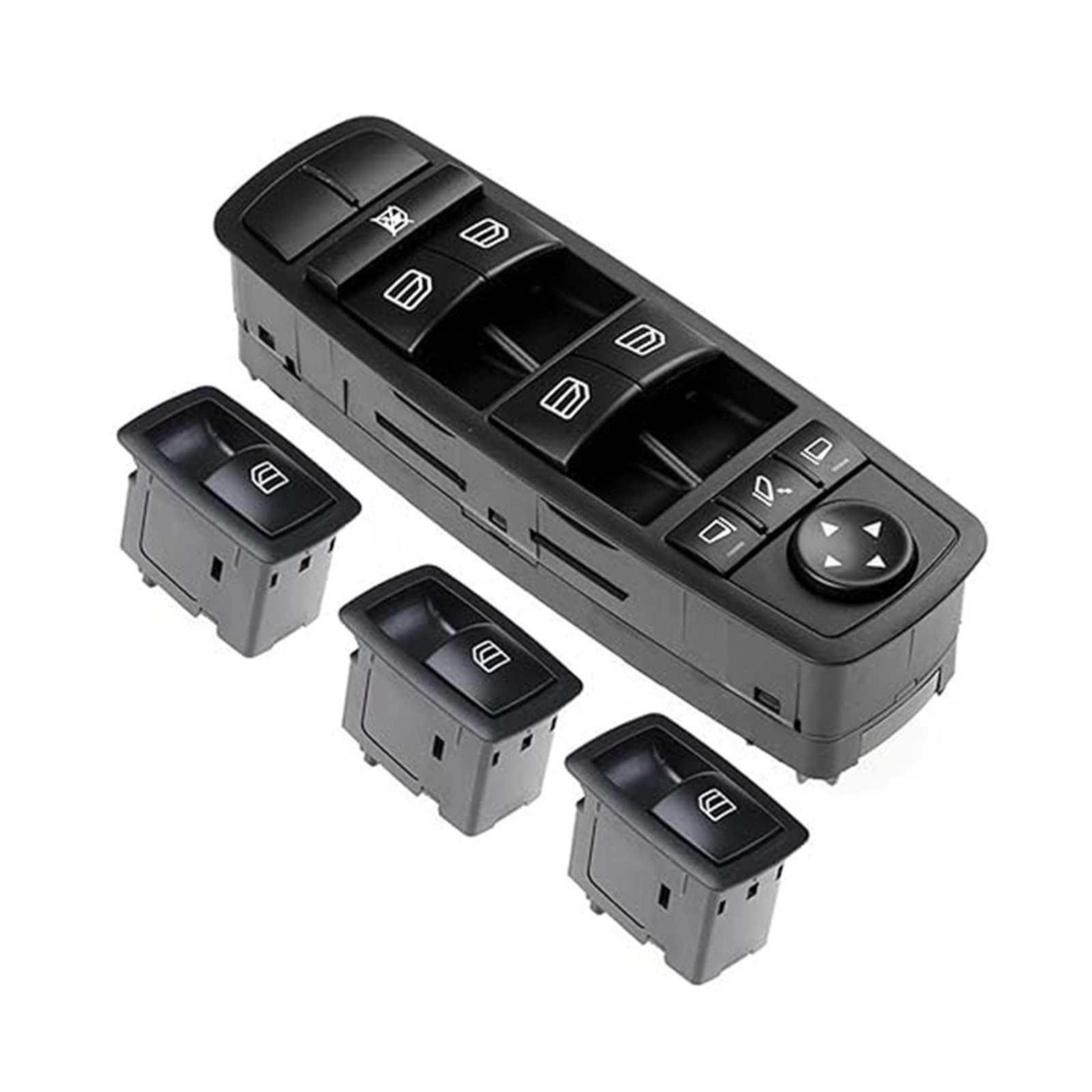Für B&enz ML Für GL W164 2518200510 Vorne Links Power Elektrische Fenster Schalter Auto 2518300290 A2518300290 Hauptschalter Für Elektrische Fensterhebe(Set Window) von FAHBSTR