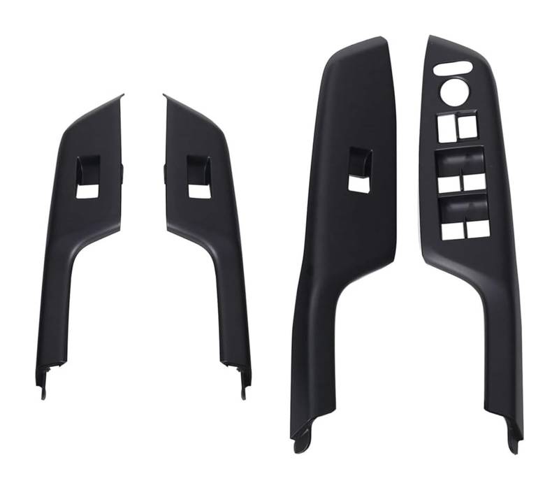 Für Civic 2012 2013 2014 2015 Auto Lift Control Schalter Taste Glas Schwarz Panel Fenster Rahmen 4Pcs 83792-TT0-T01ZB Hauptschalter Für Elektrische Fensterhebe von FAHBSTR