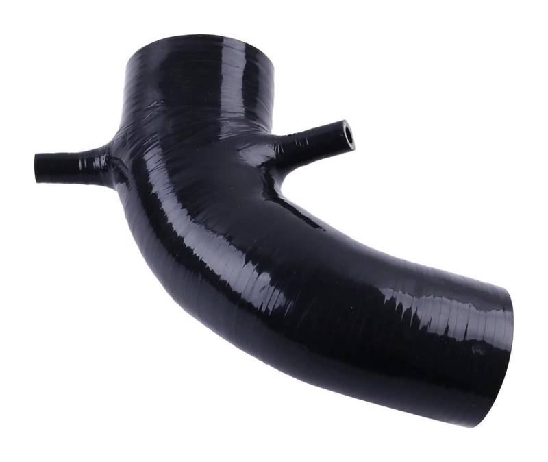 Für Civic Für Type-R EP3 Für Integra Für DC5 2.0 Für CTR K20A2 2001-2005 Silikon-Luftansaugschlauch-Kit Air Box Ansaugschlauch(Schwarz) von FAHBSTR