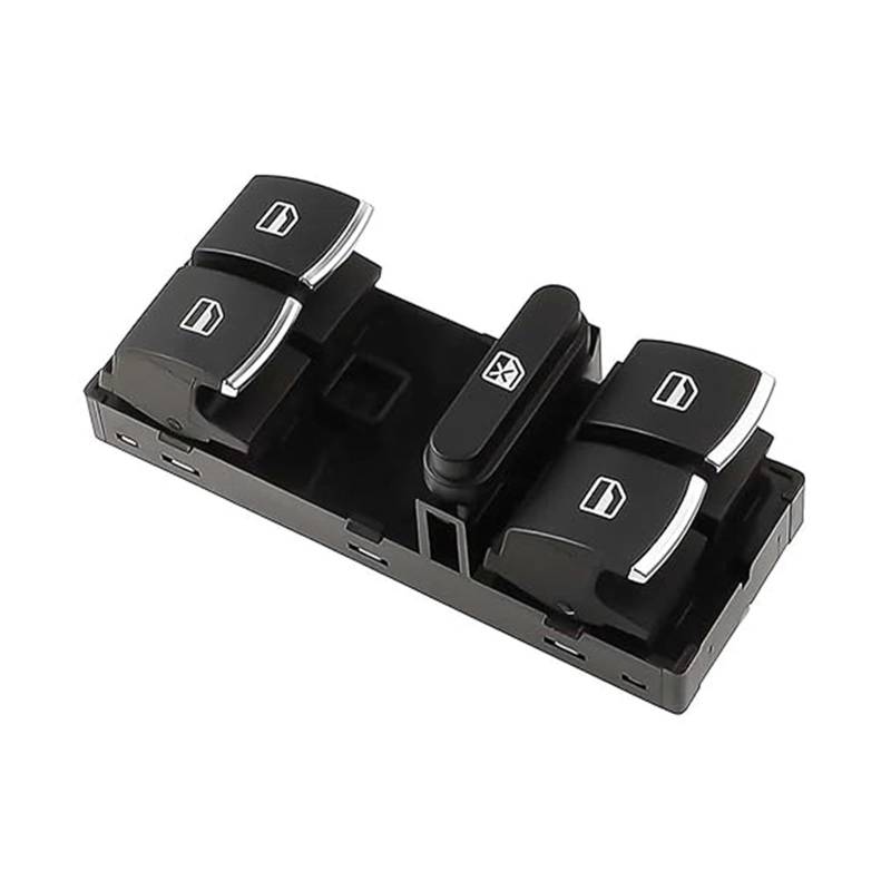 Für Fabia Für Octavia Für Roomster Chrom Auto Fenster Schalter Elektrische Power Master Taste 5ND959857 Hauptschalter Für Elektrische Fensterhebe von FAHBSTR