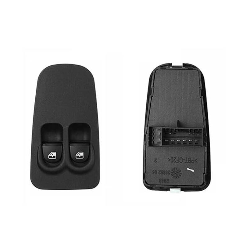 Für Fiat Für Lancia Ypsilon 1,2 JTD 2003-2011 735360605 735360604 Power Fenster Schalter Glas Lift Controller Vorne Links Und Rechts Hauptschalter Für Elektrische Fensterhebe(735360604) von FAHBSTR