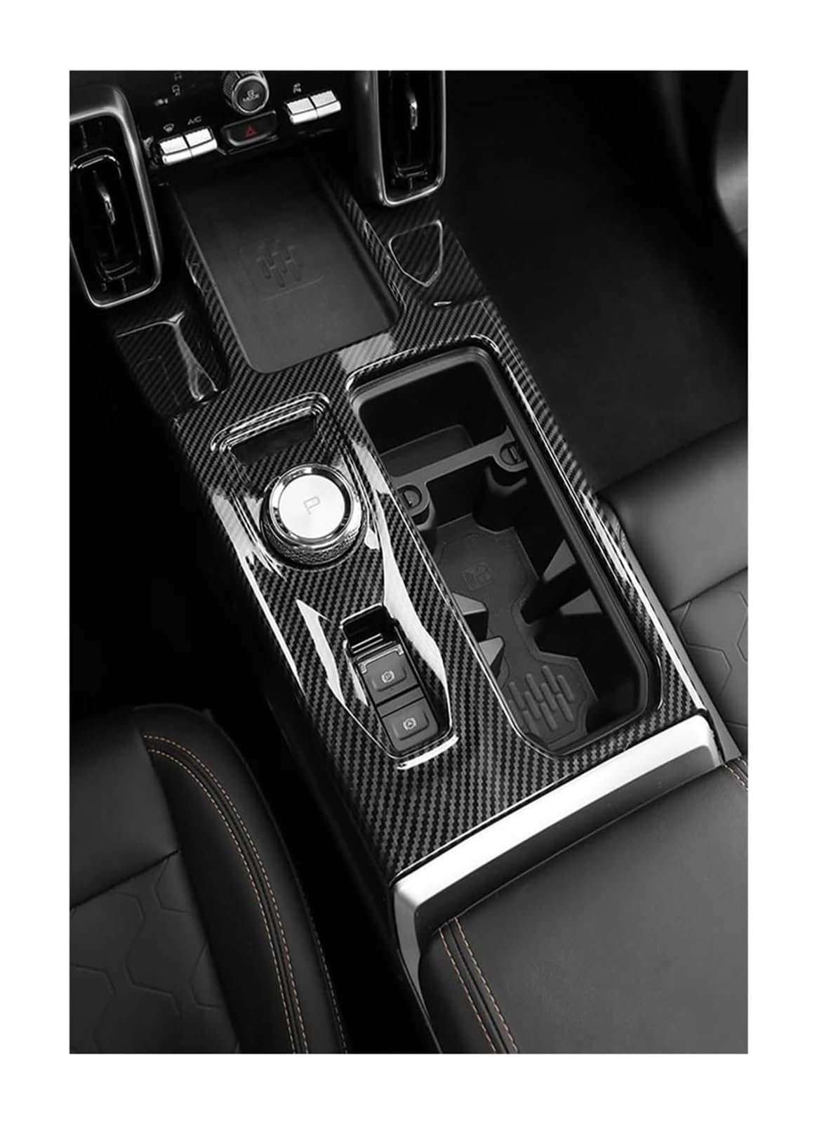 Für Haval Für BIG Für DOG Carbon Fiber Zentrale Bedienfeld Fenster Lift-Taste Klimaanlage Outlet Tür Griff Innen Hauptschalter Für Elektrische Fensterhebe(Type E 6 Pcs) von FAHBSTR