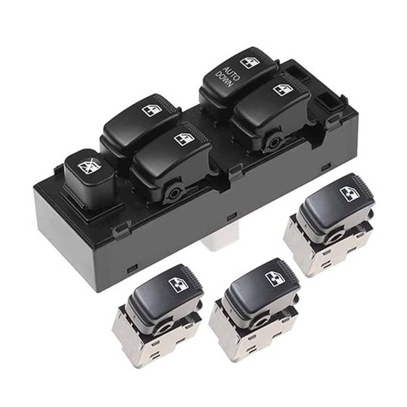 Für Hyundai Getz 2003-2010 Für Matrix 2006-2011 Auto Master Elektrische Fensterheber Schalter Teile 93570-1C110 935701C110 Hauptschalter Für Elektrische Fensterhebe(Left set) von FAHBSTR