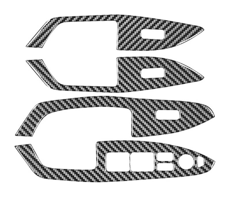 Für K5 Für Optima 2011-2015 LHD Auto Lift Control Switch Button Carbon Fiber Fenster Panel Cover Trim Innenausstattung Hauptschalter Für Elektrische Fensterhebe von FAHBSTR