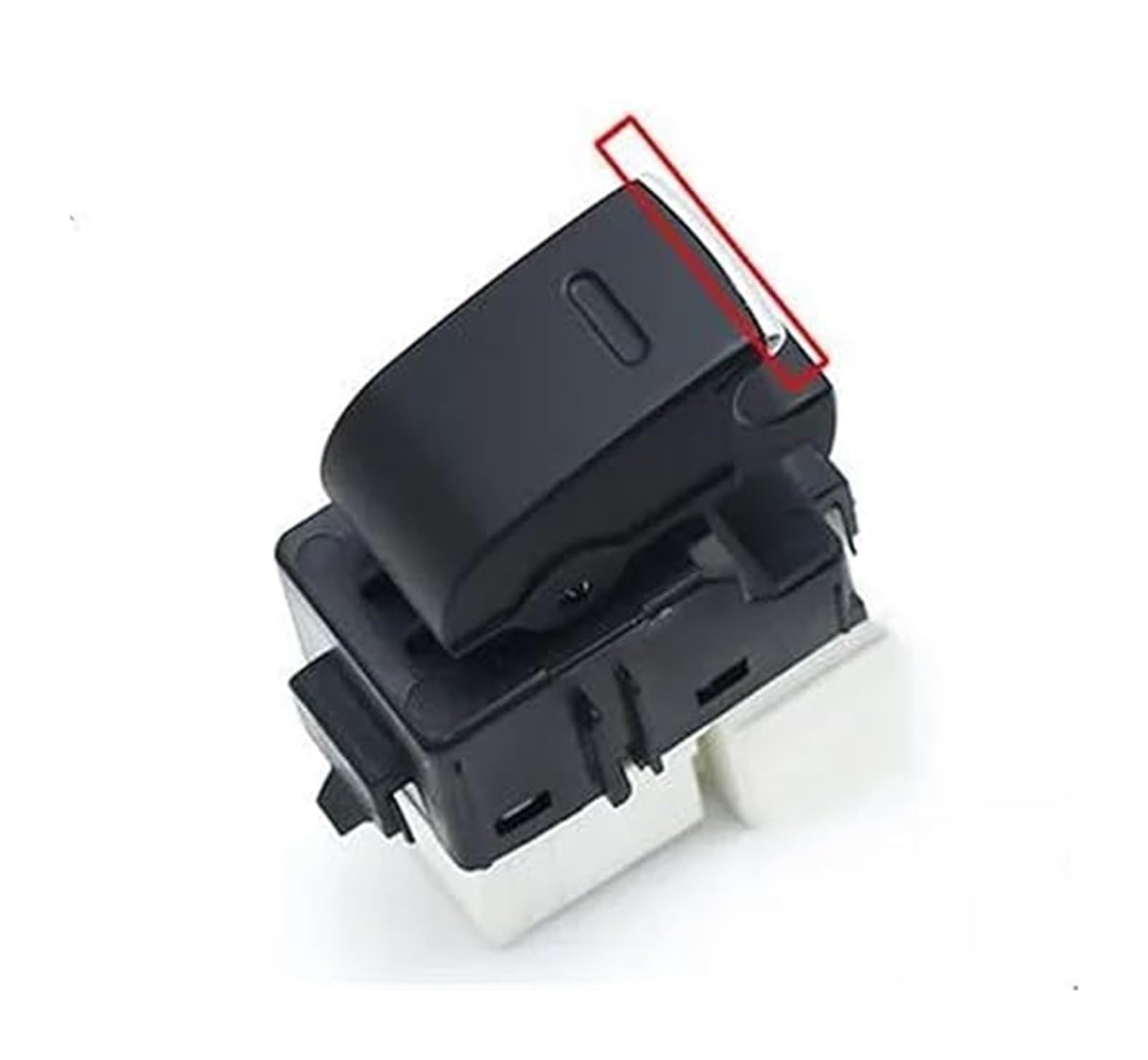 Für M4 Für Haval Für H1 Auto Lift Control Schalter Taste Power Fenster Tür Glas Regler 3746300XS56XA Hauptschalter Für Elektrische Fensterhebe(Single Switch Chrome) von FAHBSTR