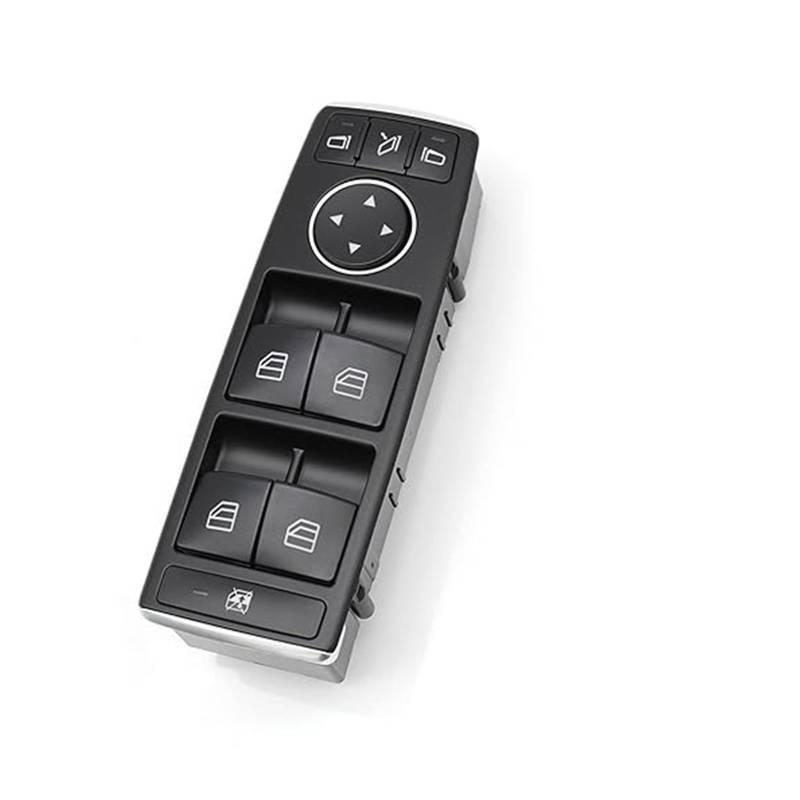 Für Mercedes Für B&enz ML GL GLE GLS Klasse W166 W292 Auto Elektrischer Fensterheber Steuerschalter Knopf LHD RHD 1669054400 Hauptschalter Für Elektrische Fensterhebe(Model B Driver Side) von FAHBSTR
