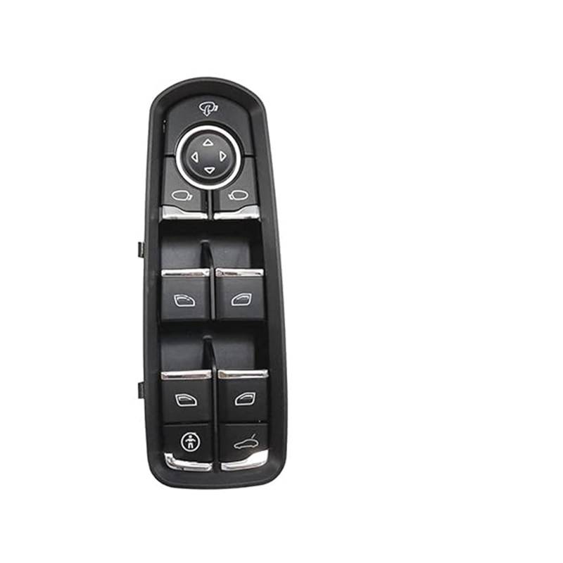 Für P&orsche Für Panamera Für Cayenne Für Macan Auto Power Fenster Schalter Vordertür Taste 7PP959858RDML 7PP959858MDML Hauptschalter Für Elektrische Fensterhebe(7PP959858MDML) von FAHBSTR