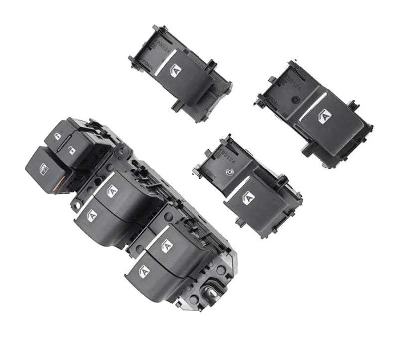 Für RAV4 Für CHR Für Corolla Für Camry 2018-2023 Auto Lift Control Schalter Taste Power Fenster Links Hintergrundbeleuchtung Master Hauptschalter Für Elektrische Fensterhebe von FAHBSTR