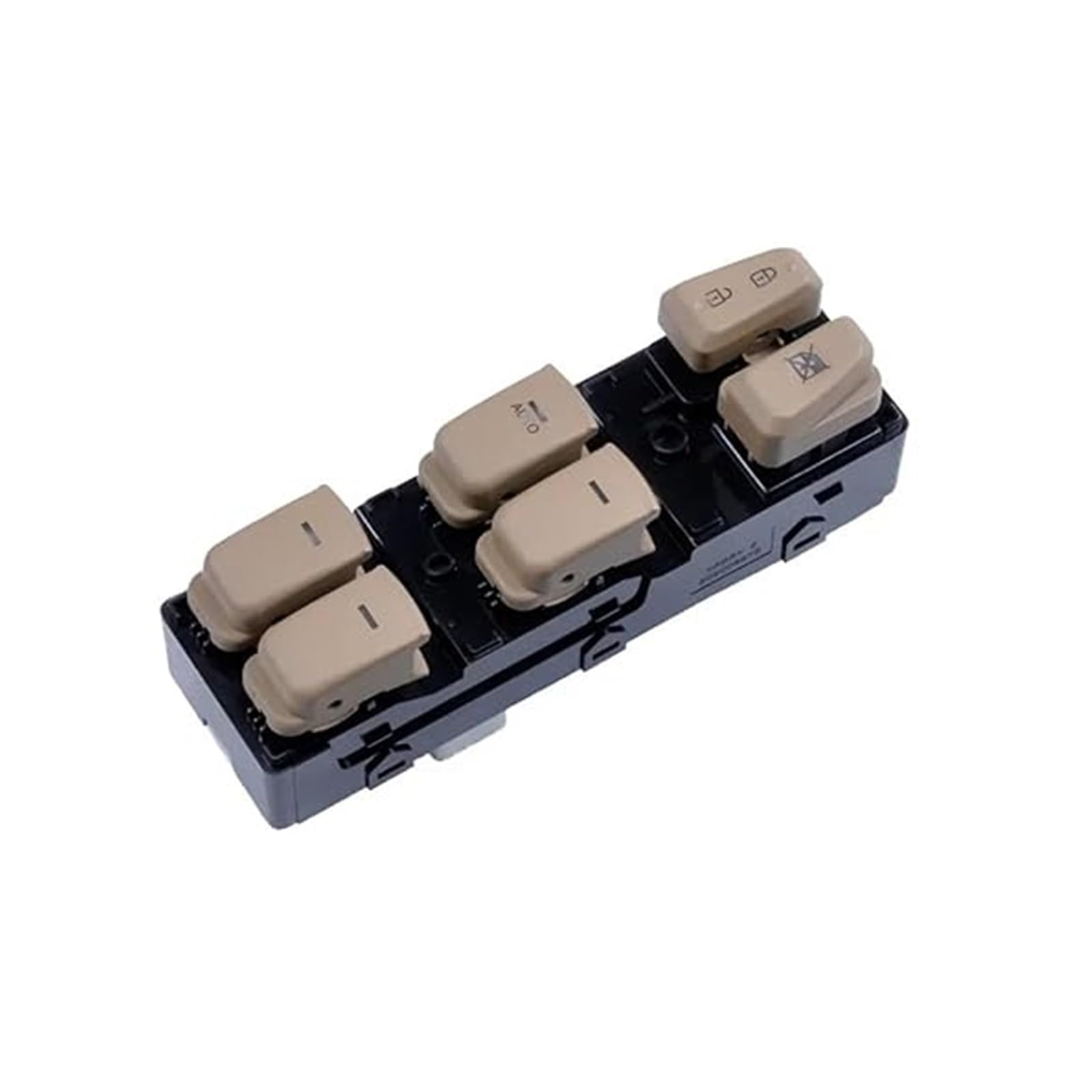 Für Sonata 2011 2012 2013 2014 2015 Auto Lift Control Schalter Taste Power Fenster Tür Glas 93570-3S000 Hauptschalter Für Elektrische Fensterhebe(Master Switch Beige) von FAHBSTR