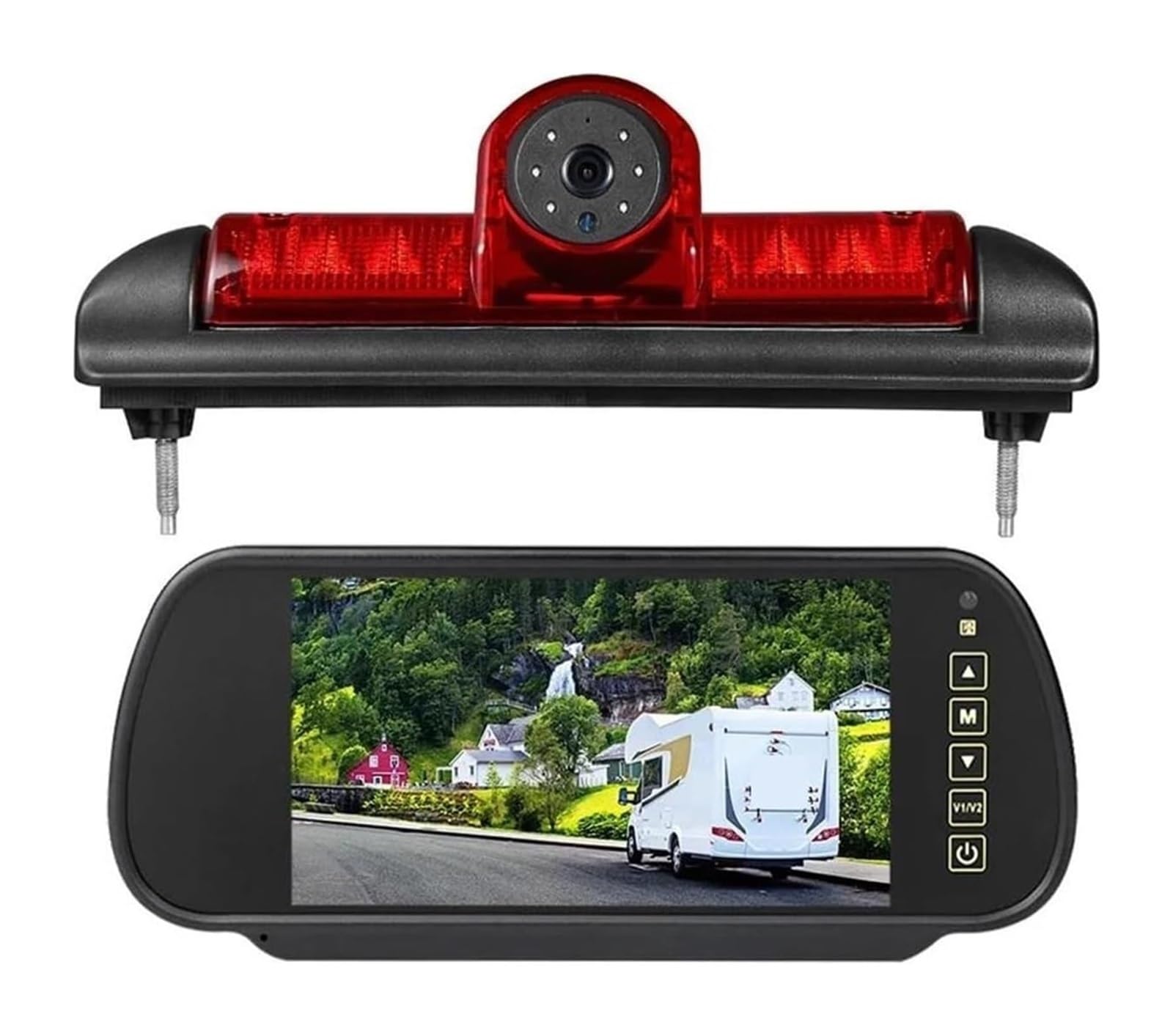 Nachtsicht Rückfahrkameras Für Ducato X250 Für Jumper Für Relay Für Boxer III Auto 3. Bremsleuchte Rückansicht HD Rückfahrkamera Monitor Kit(Camera-Monitor) von FAHBSTR
