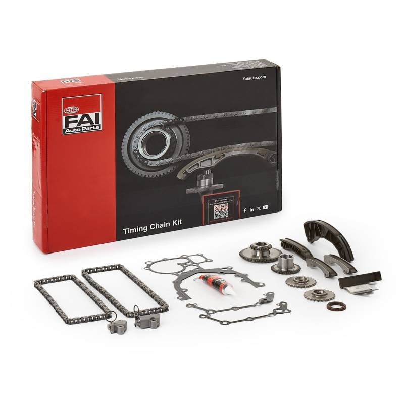 FAI AutoParts Steuerkettensatz HYUNDAI,KIA TCK258 243512A000,243512A001,243514A000 243612A000,243612A001,243872A300,243614A000,243352A000 von FAI AutoParts