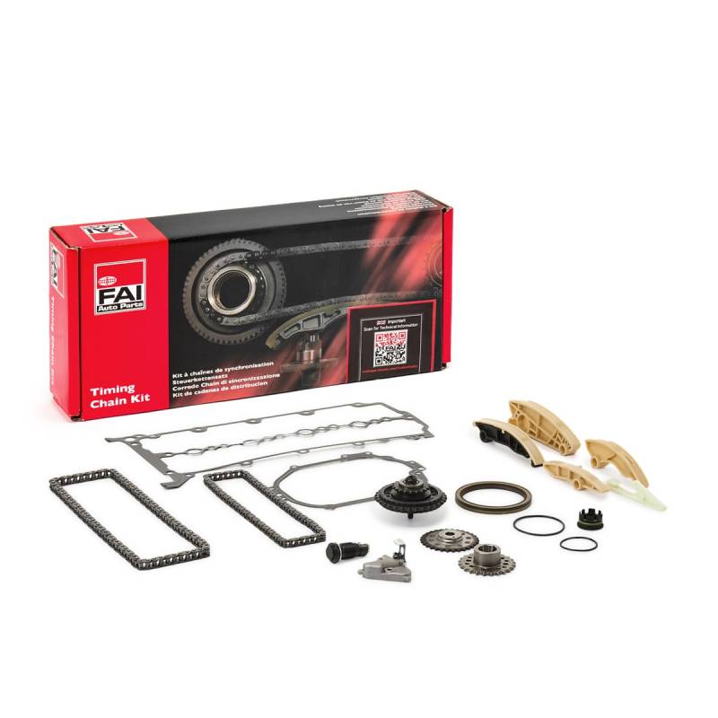 FAI AutoParts Steuerkettensatz LAND ROVER,JAGUAR TCK357 JDE39110,JDE39113,JDE40539 JDE40593,JDE40737,LR139320,AJ813317,JDE36923,JDE40592,LR073745 von FAI AutoParts
