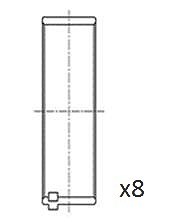 Fai Autoparts Pleuellager [Hersteller-Nr. BB2082-STD] für Hyundai, Kia von FAI AutoParts