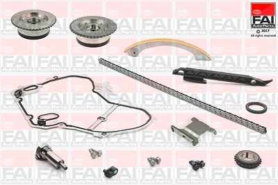 Fai Autoparts Steuerkettensatz [Hersteller-Nr. TCK120VVT] für Alfa Romeo, Fiat, Opel, Saab von FAI AutoParts