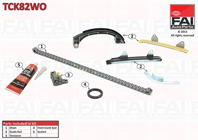 Fai Autoparts Steuerkettensatz [Hersteller-Nr. TCK82WO] für Toyota von FAI AutoParts