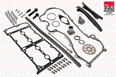 Fai Autoparts Steuerkettensatz [Hersteller-Nr. VTCK6C] für Alfa Romeo, Chevrolet, Chrysler, Citroën, Fiat, Ford, Lancia, Opel, Peugeot, Suzuki, Tata, von FAI AutoParts