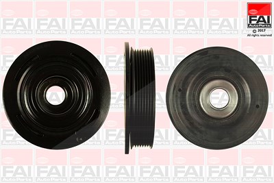 Fai Autoparts Riemenscheibe, Kurbelwelle [Hersteller-Nr. FVD1025] für Nissan, Opel, Renault von FAI AutoParts