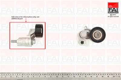 Fai Autoparts Riemenspanner, Keilrippenriemen [Hersteller-Nr. T9605] für Citroën, Fiat, Lancia, Peugeot von FAI AutoParts