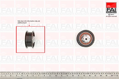 Fai Autoparts Spannrolle, Zahnriemen [Hersteller-Nr. T9493] für Seat, Skoda, VW von FAI AutoParts