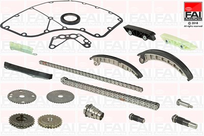 Fai Autoparts Steuerkettensatz [Hersteller-Nr. TCK194LC] für Citroën, Fiat, Iveco, Peugeot von FAI AutoParts