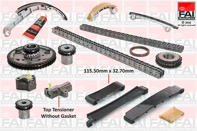 Fai Autoparts Steuerkettensatz [Hersteller-Nr. TCK42] für Nissan von FAI AutoParts