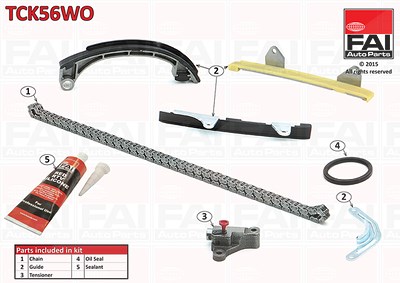 Fai Autoparts Steuerkettensatz [Hersteller-Nr. TCK56WO] für Toyota von FAI AutoParts