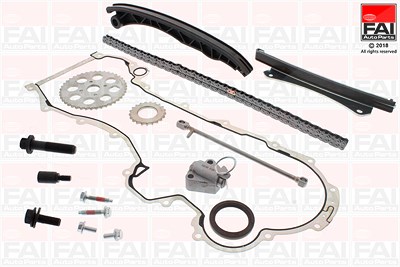 Fai Autoparts Steuerkettensatz [Hersteller-Nr. TCK6L] für Alfa Romeo, Chevrolet, Citroën, Fiat, Ford, Lancia, Opel, Peugeot, Suzuki von FAI AutoParts