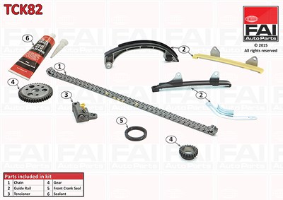 Fai Autoparts Steuerkettensatz [Hersteller-Nr. TCK82] für Toyota von FAI AutoParts