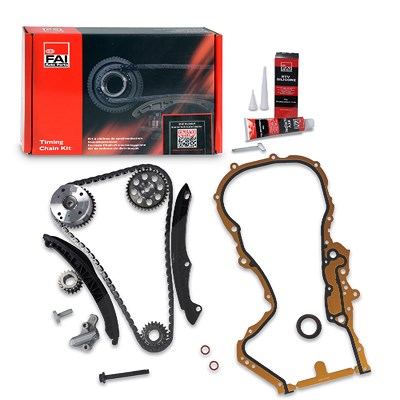 Fai Autoparts Steuerkettensatz [Hersteller-Nr. TCK87VVT] für Audi, Seat, Skoda, VW von FAI AutoParts