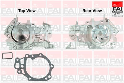 Fai Autoparts Wasserpumpe [Hersteller-Nr. WP6326] für Dacia, Nissan, Renault von FAI AutoParts
