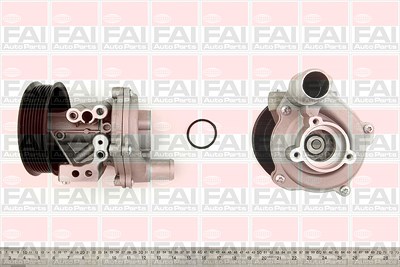 Fai Autoparts Wasserpumpe [Hersteller-Nr. WP6349] für Ford, Jaguar, Land Rover, Ldv, Lti von FAI AutoParts