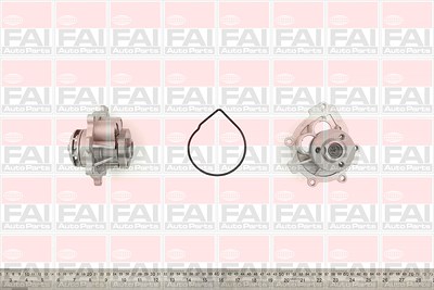 Fai Autoparts Wasserpumpe [Hersteller-Nr. WP6429] für Alfa Romeo, Chevrolet, Fiat, Opel, Saab, Vauxhall von FAI AutoParts