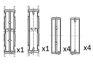 Kurbelwellenlager FAI Autoparts BM1033-025 Kurbelwellenlager FAI Autoparts BM1033-025 von FAI Autoparts