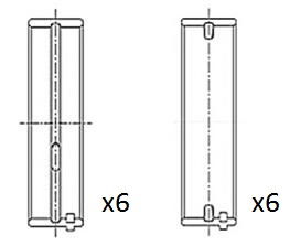 Kurbelwellenlager FAI Autoparts BM1060-025 von FAI Autoparts