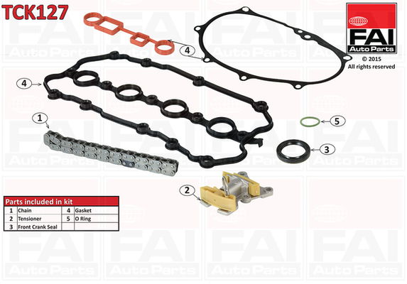 Steuerkettensatz Zylinderkopf FAI Autoparts TCK127 von FAI Autoparts