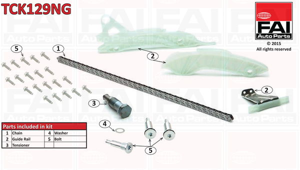 Steuerkettensatz oben FAI Autoparts TCK129NG von FAI Autoparts