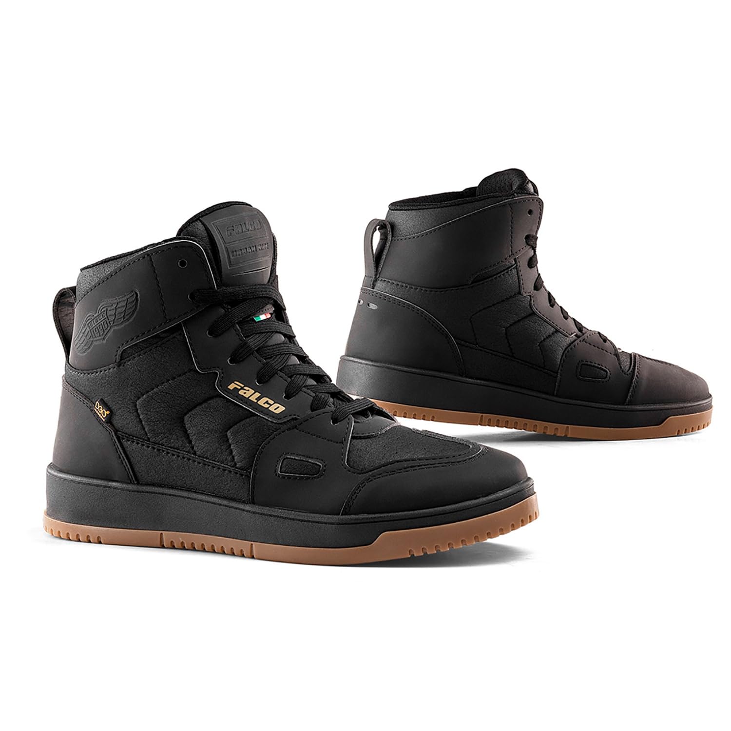 Falco Harlem Motorrad Schuhe, schwarz, 44 Falco Harlem Motorrad Schuhe, schwarz, 44 von FALCO