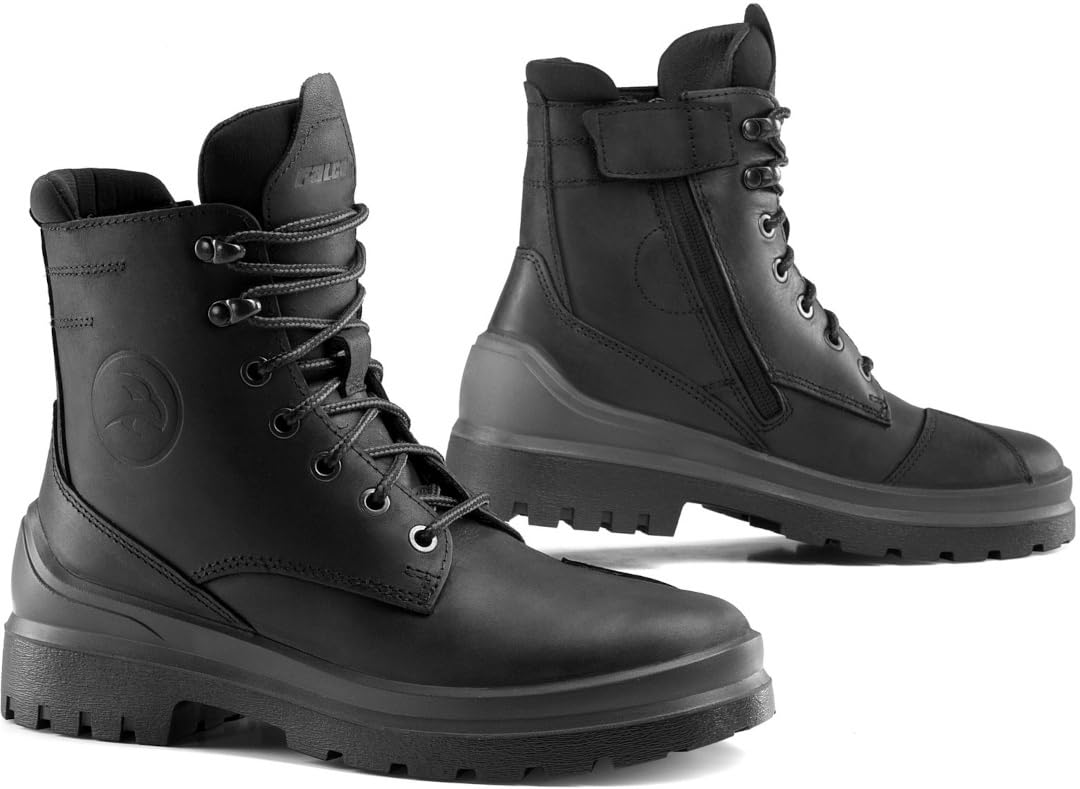 FALCO Viky Damen Motorradstiefel, schwarz, 40 FALCO Viky Damen Motorradstiefel, schwarz, 40 von FALCO