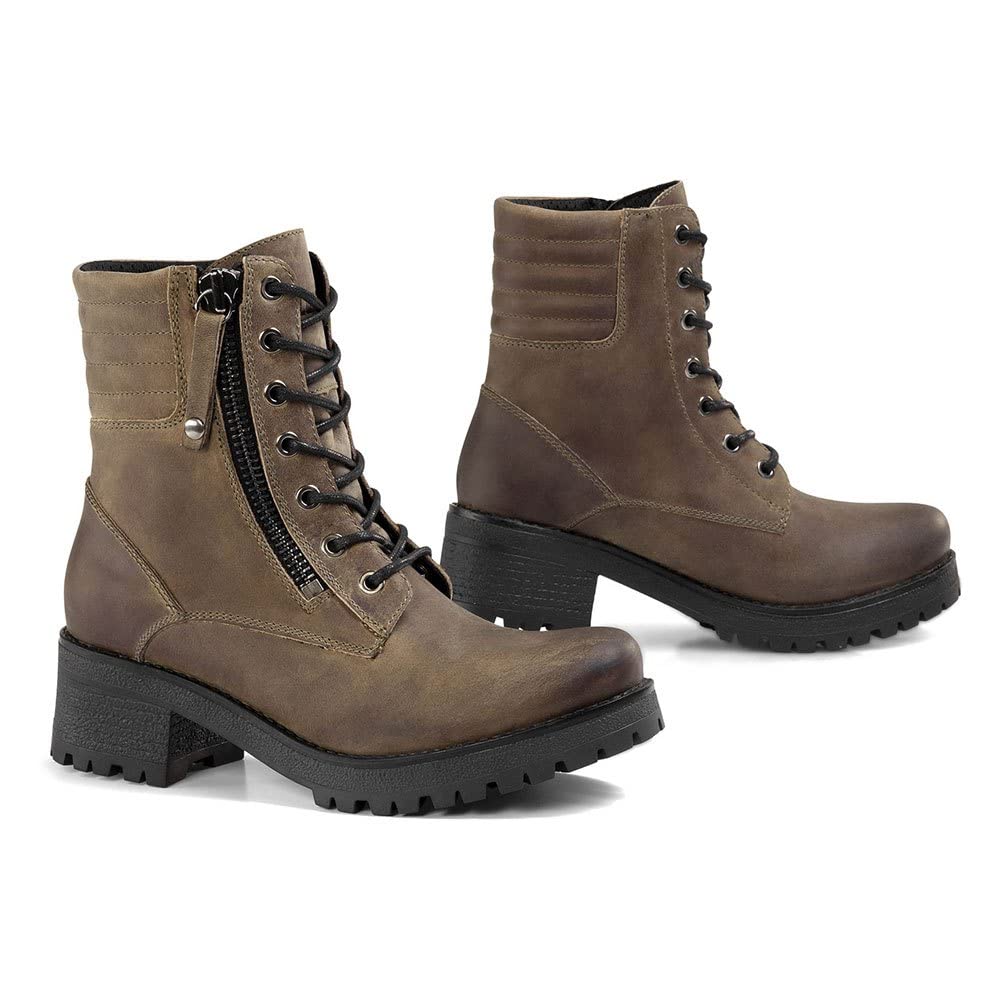 Falco Damen Motorradstiefel Misty, army grün, 39 Falco Damen Motorradstiefel Misty, army grün, 39 von FALCO