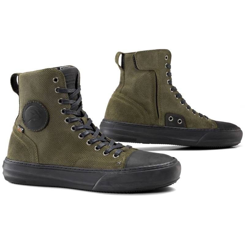 Falco Lennox 2 Motorradschuhe, grün, 43 von FALCO