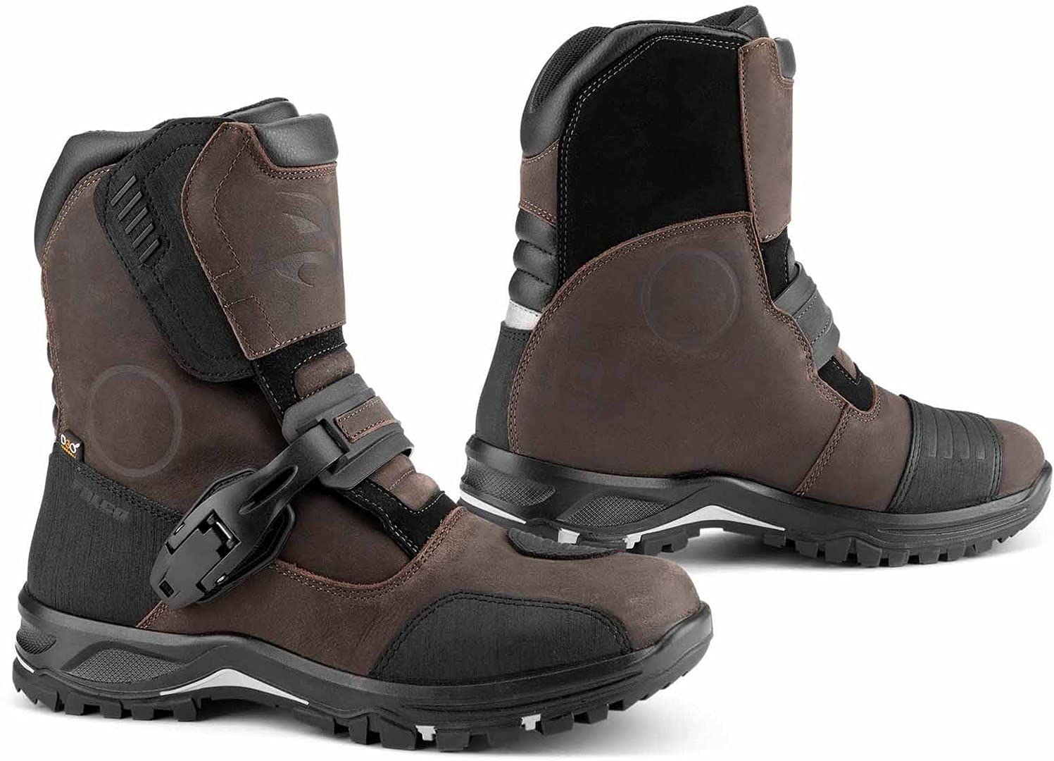 Falco Marshall Motorradstiefel, braun, 42 von FALCO