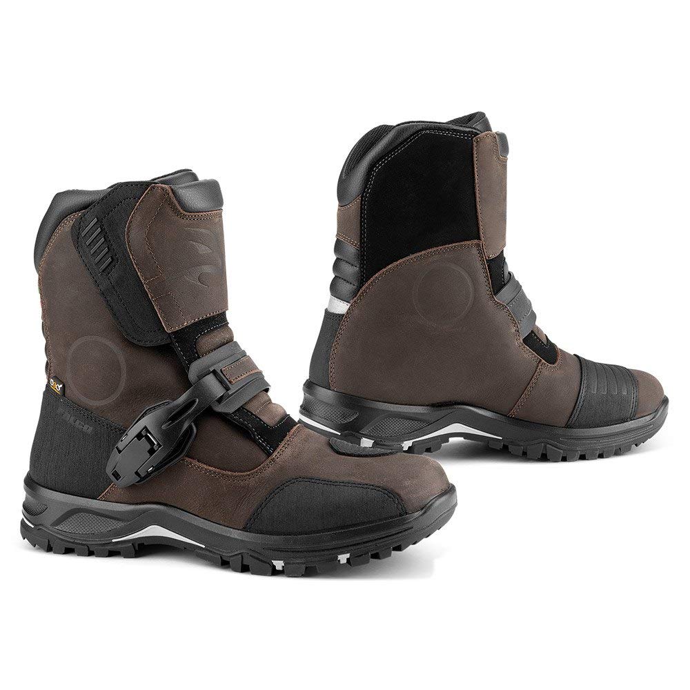 Falco Marshall Motorradstiefel, braun, 46 von FALCO