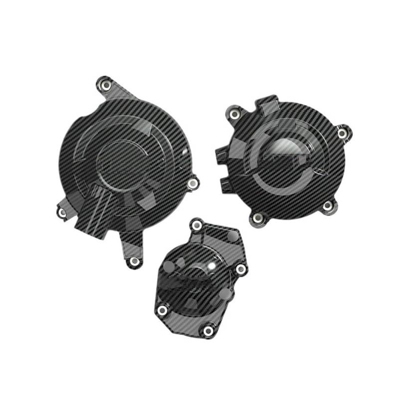 FALELELV Motorstatorabdeckung Für Tr&iumph Für Daytona 675R 2013-2016 Für Straße Für Triple 765 2017-2022 Motor Abdeckung Schutz Set von FALELELV